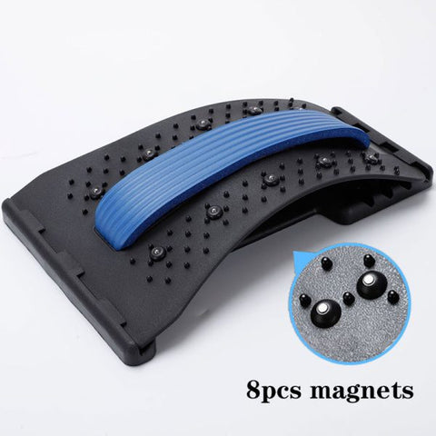 Back Stretcher Lumbar Back Pain Relief Multi-level Back Massager Device