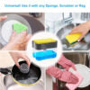 Liquid Soap Pump Dispenser Pump Plastic Dishwasher Sponge Holder